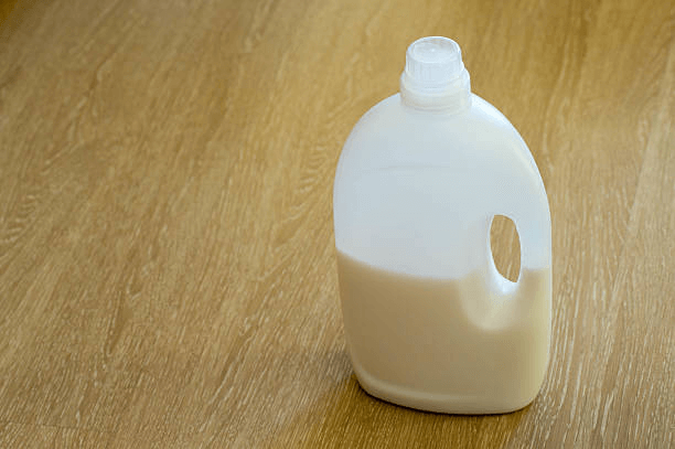 HDPE milk jug